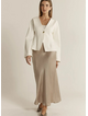 Fate + Becker ANYA Skirt - Champagne