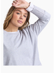 Foxwood Farrah Long Sleeve Top Grey Marle