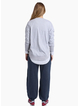 Foxwood Farrah Long Sleeve Top Grey Marle