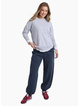Foxwood Farrah Long Sleeve Top Grey Marle