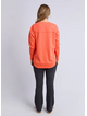 Foxwood Simplified Crew Sweatshirt - Orange