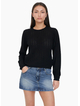 HUFFER CRUISE L/S KNIT TOP BLACK