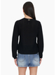HUFFER CRUISE L/S KNIT TOP BLACK
