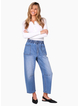 Monaco Leo Barrel Jeans - Blue