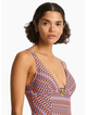 Sea Level Tessera Chain Link Longline One Piece