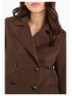 Stories Be Told Pathway Chocolate Cropped Trench