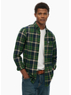 Superdry L/S Cotton Lumberjack Shirt Peyton Check Navy