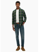 Superdry L/S Cotton Lumberjack Shirt Peyton Check Navy