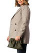 Drama The Label Adriana Blazer - Tan Check