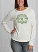 Stella + Gemma Cream Daisy L/S Tee