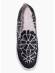 Minx Flower Wedge Midnight